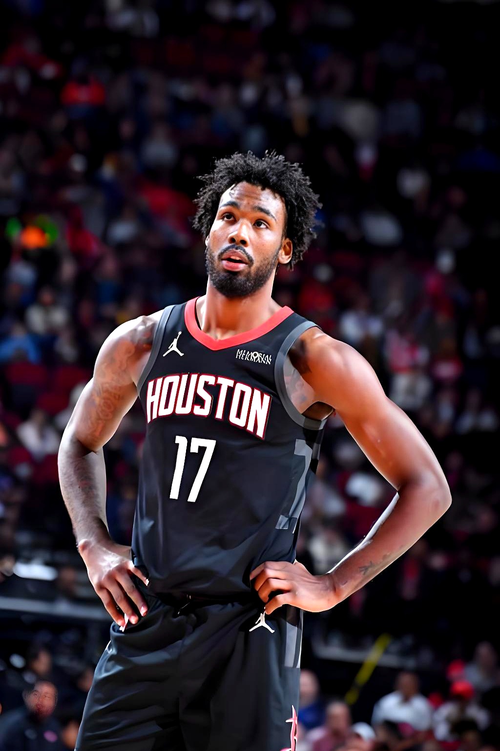 关于休斯敦火箭赛后再遭质疑，志在NBA总决赛名次提升，话题不断，球探报告显示潜力的信息